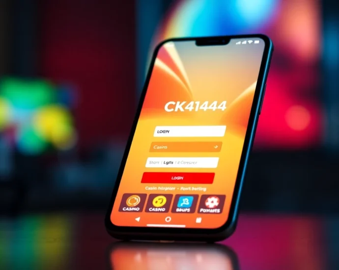Step-by-step guide on how to use the ck4444 login app on Android for seamless online betting and gaming access