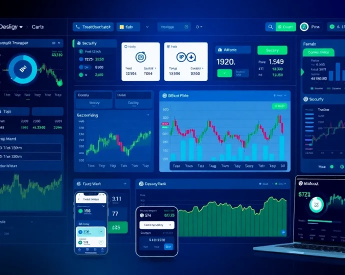 AICoin下载：显示多设备支持的加密行情分析界面，突出安全性和实时预警功能，吸引用户下载体验。