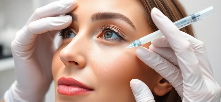 Botox treatment in Zurich: Skilled aesthetic doctor administering a precise Botox injection for a rejuvenated look.