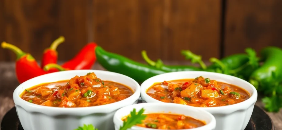 Schezwan Chutney jar with fresh ingredients and spicy sauce drizzling over dishes for flavor